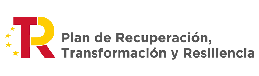 Logotipo Plan de recuperación, Transformación y Resilencia